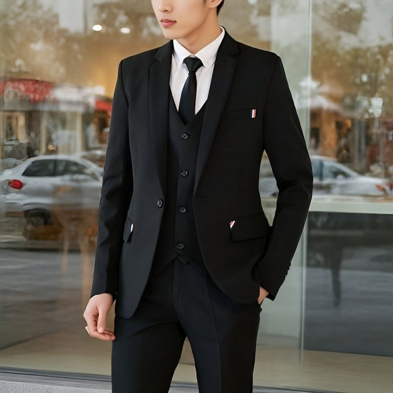 Korean Men Formal Wear - Completo da Uomo Slim Fit 2