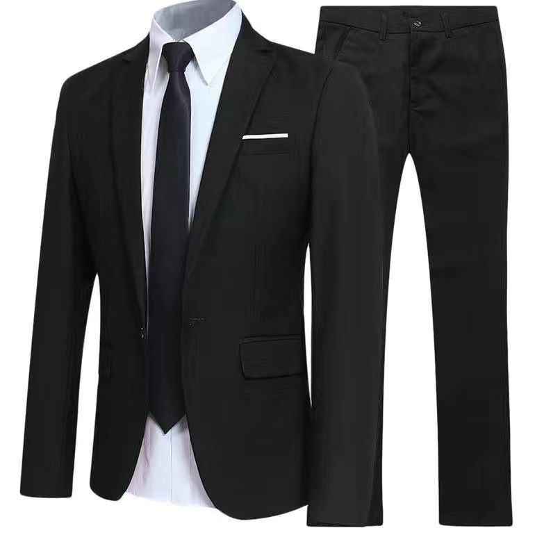 Korean Men Formal Wear - Abito da uomo a tre pezzi