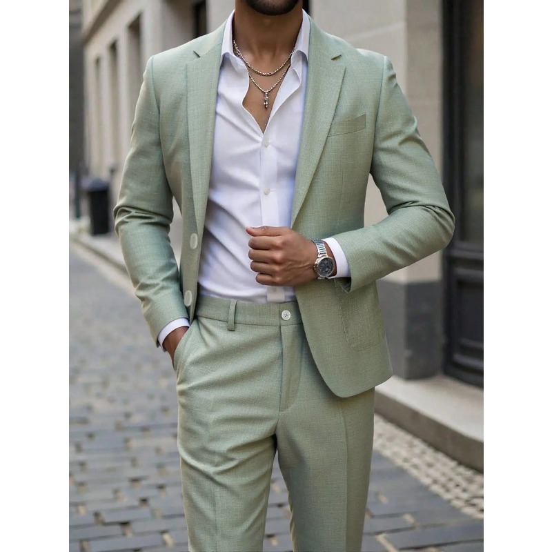 Men Formal Wear For Dinner - Completo da Uomo in Tinta Unita,