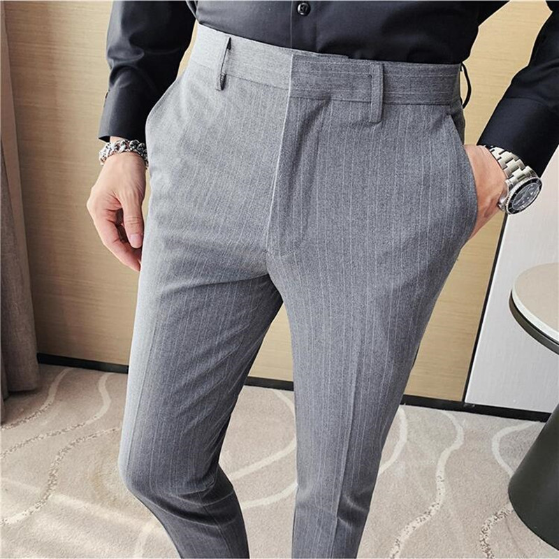 Korean Men Formal Wear - Taglia oversize 42 40 Pantaloni da