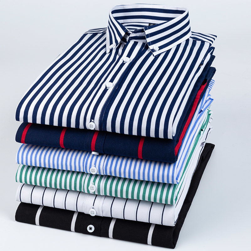 Korean Men Formal Wear - Camicie eleganti da uomo camicia a