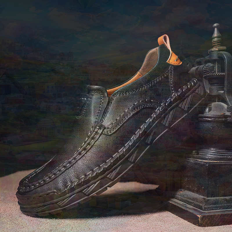 Men Formal Wear All Black - 39 Slipon Sneakers Uomo 46 Walking