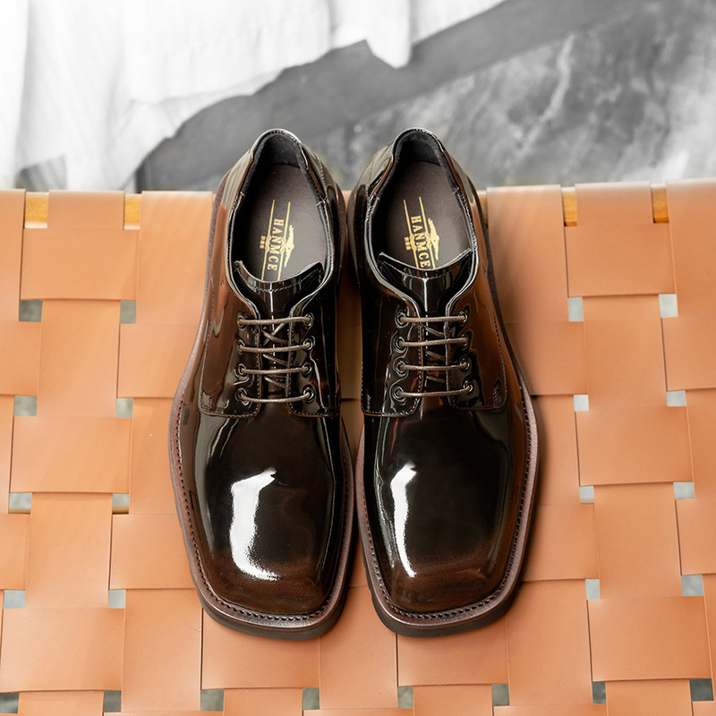 Korean Men Formal Wear - Eleganti scarpe in pelle da uomo,
