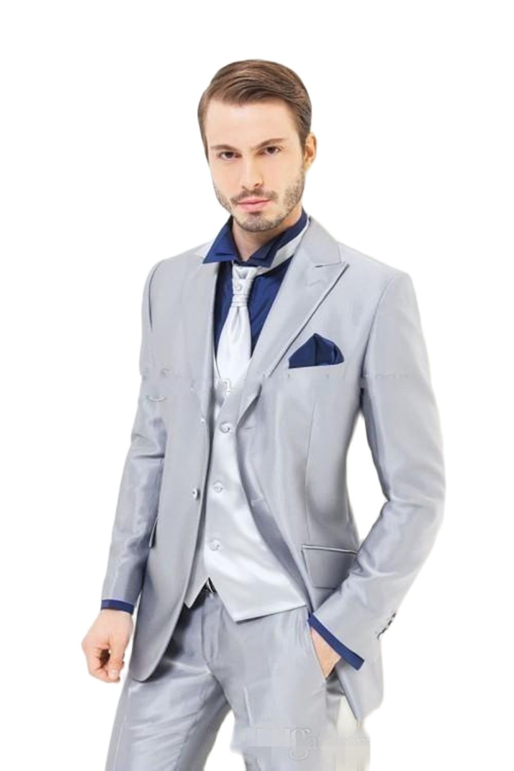 Abiti da uomo in raso lucido a - Men Formal Wear For Dinner recensione e prezzo