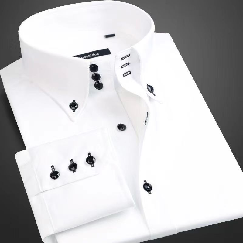 Camicia elegante da uomo con c - Korean Men Formal Wear recensione e prezzo