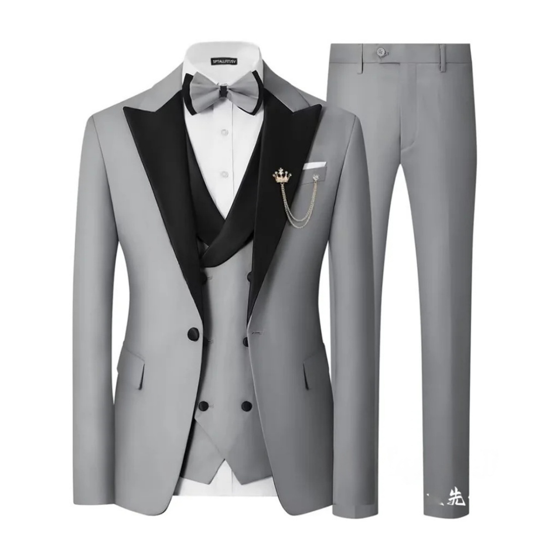 Completo da uomo slim fit a 3  - Men Formal Wear For Dinner recensione e prezzo