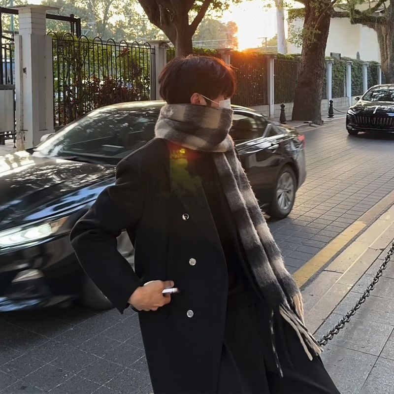 Cappotto di lana da uomo di is - Korean Men Formal Wear recensione e prezzo