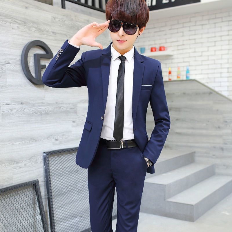 Completo da Uomo Tre Pezzi Sli - Korean Men Formal Wear recensione e prezzo