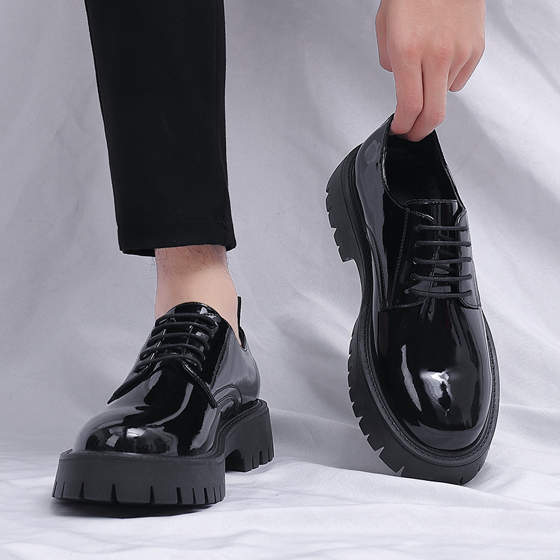 Scarpe Oxford da uomo in pelle - Men Formal Wear All Black recensione e prezzo