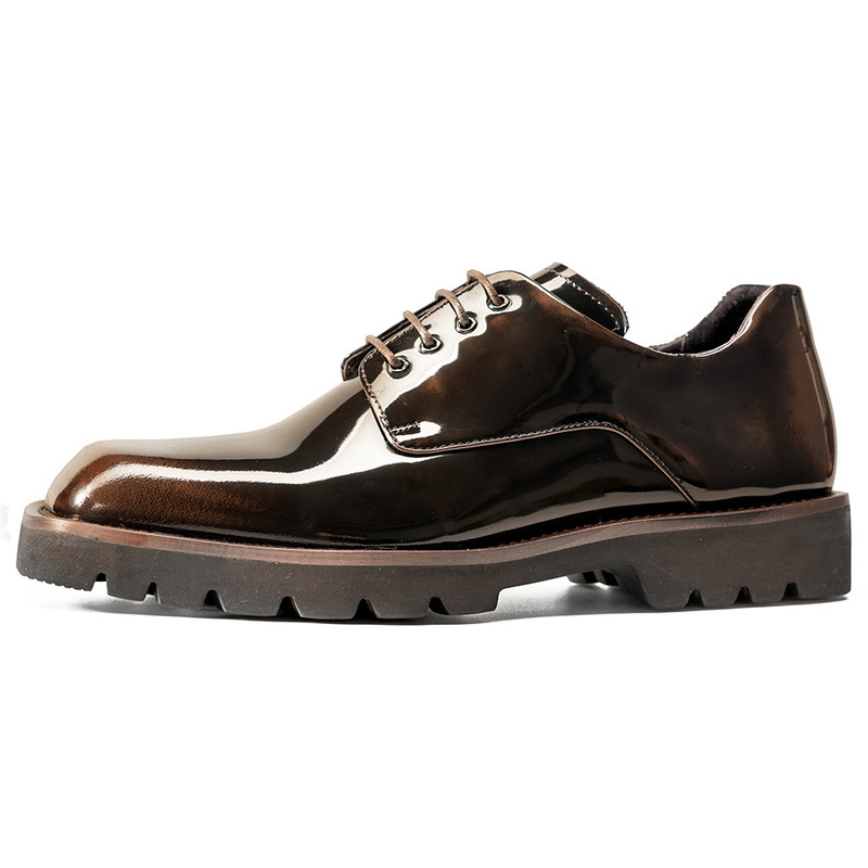 Eleganti scarpe in pelle da uo - Korean Men Formal Wear recensione e prezzo
