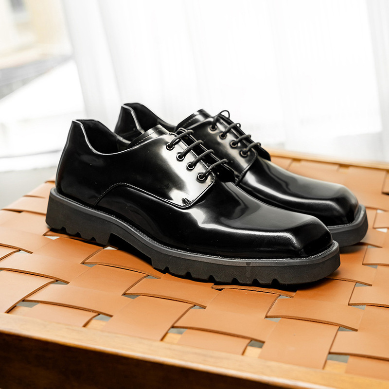Eleganti scarpe in pelle da uo - Korean Men Formal Wear recensione e prezzo