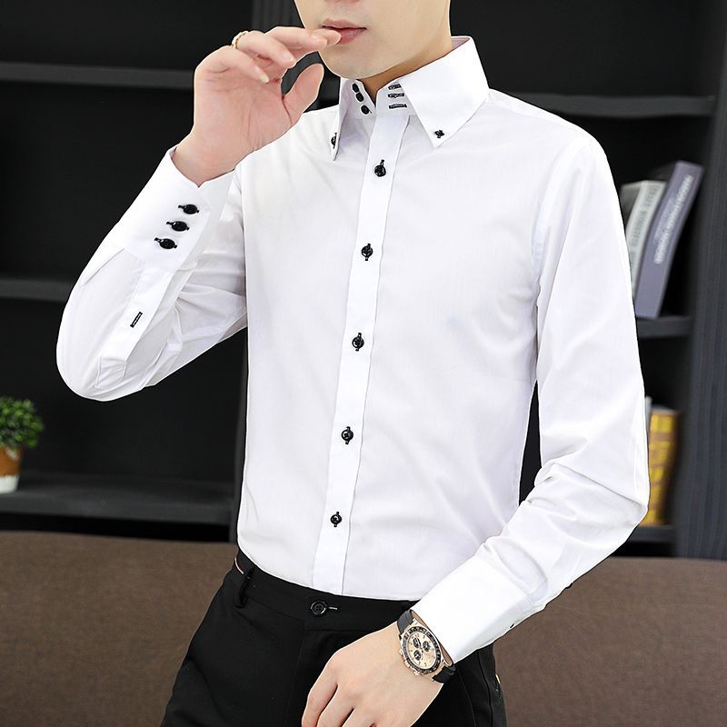 Camicia direzionale da uomo pr - Korean Men Formal Wear recensione e prezzo