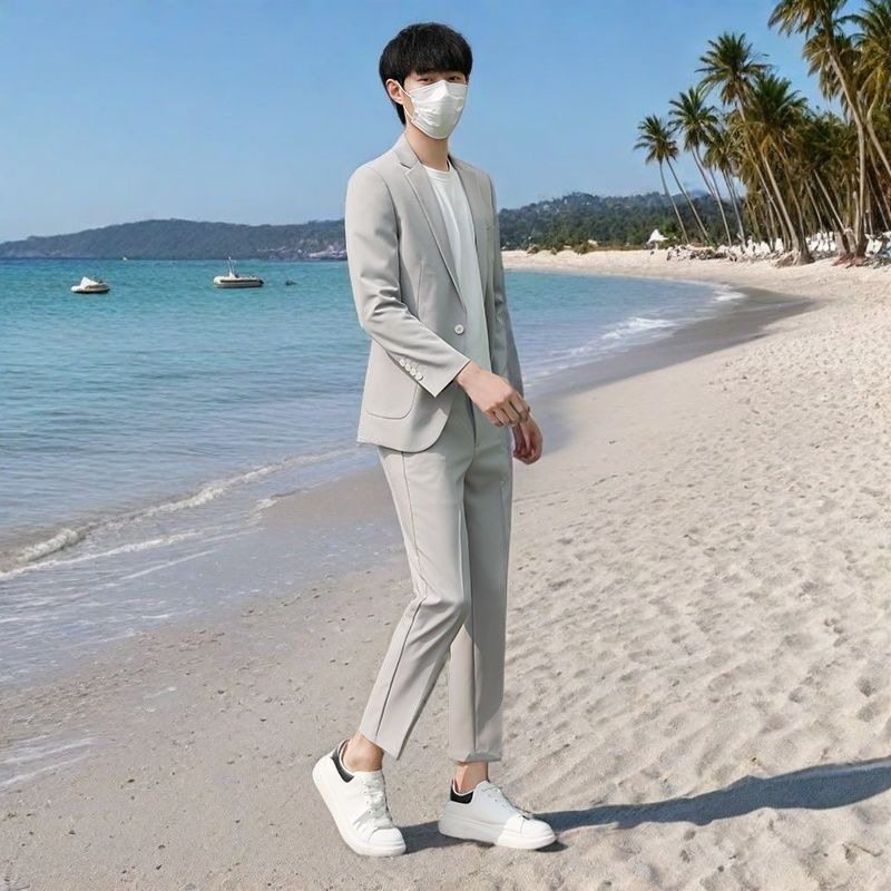 Completo estivo leggero da uom - Korean Men Formal Wear recensione e prezzo
