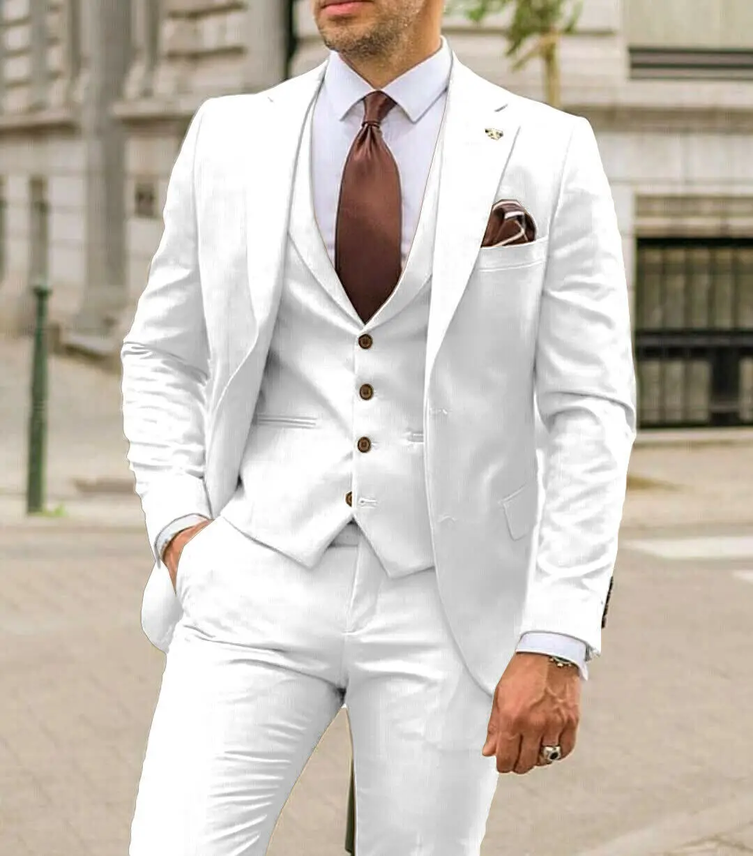Completo da Uomo Slim Fit con  - Men Formal Wear For Dinner recensione e prezzo